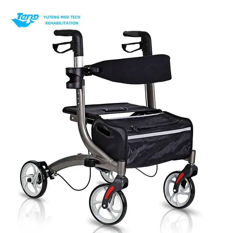 Rollator Rollator Heavy Tugas kanthi Kursi