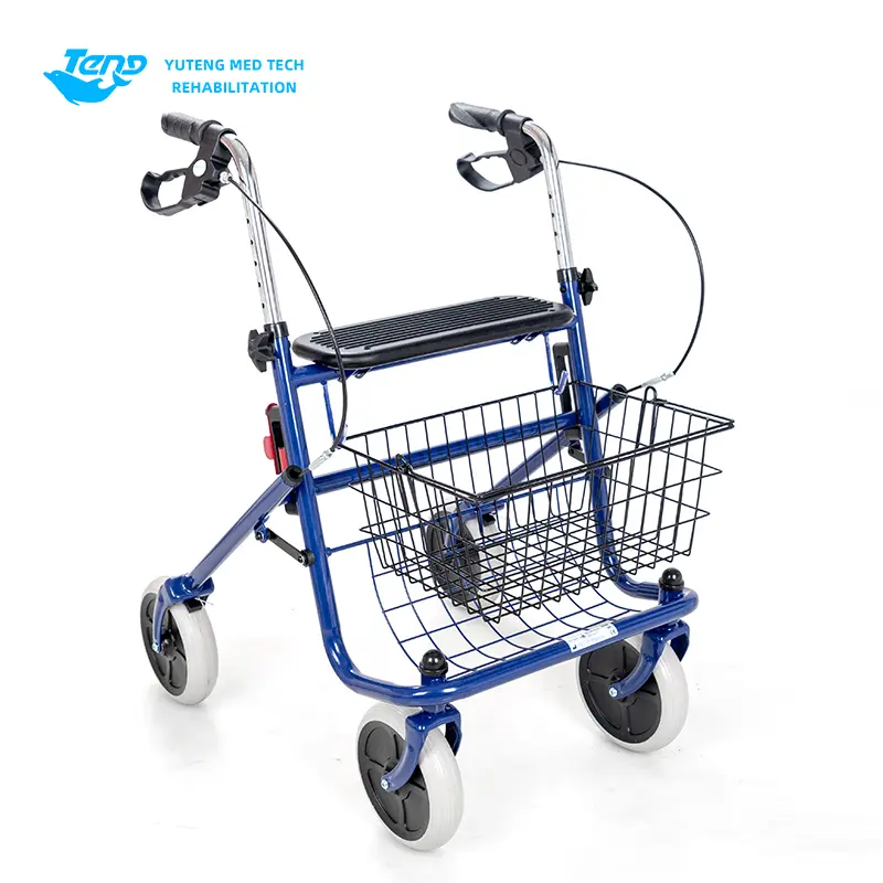Rollator Walker kanthi kranjang